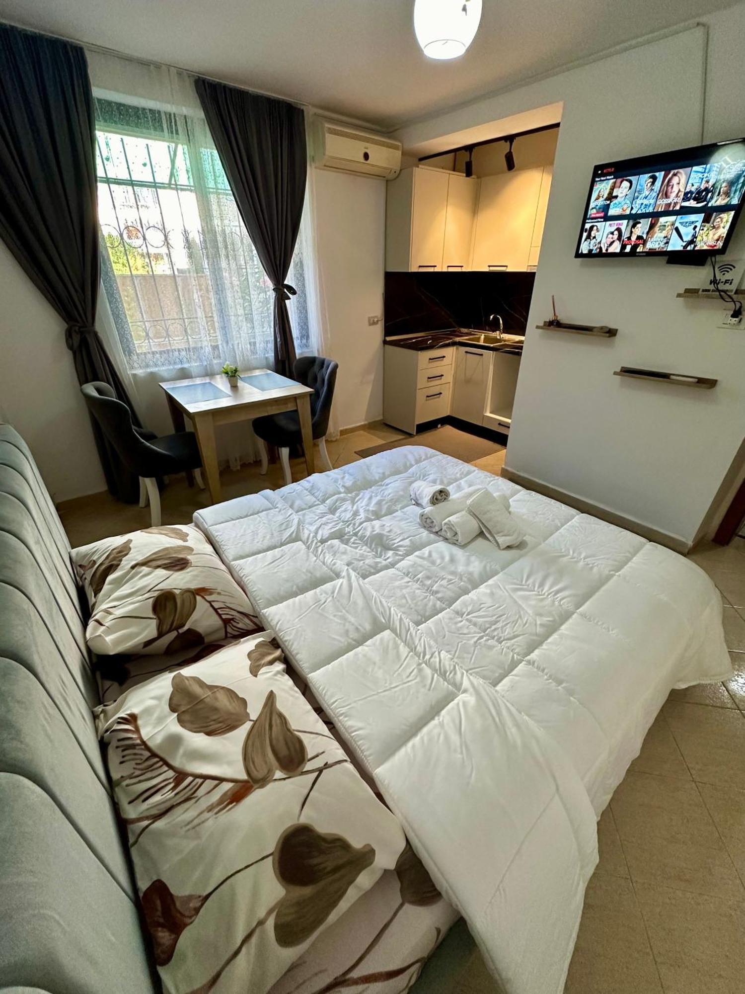 Krid Tirana Studio Flat Kültér fotó